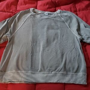 Old Navy Short Sleeve Sweatshirt Never Worn